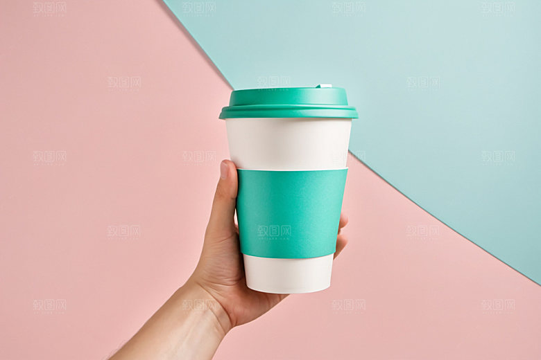 奶茶杯模型电商样机