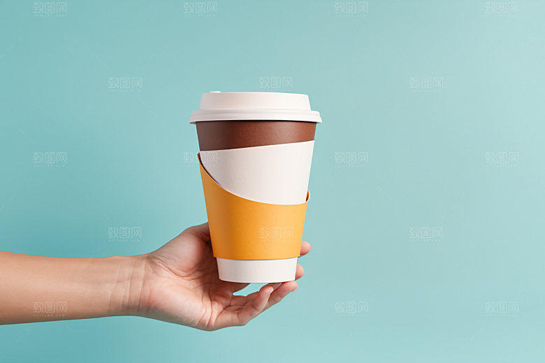 奶茶杯3D立体样机
