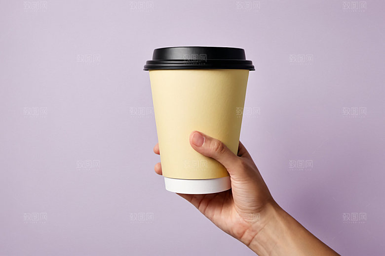 奶茶杯模型3D样机