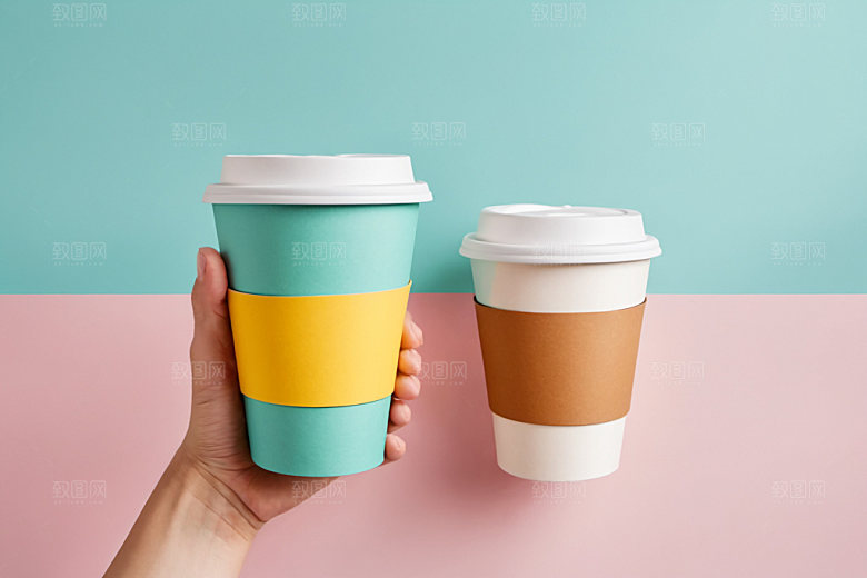 奶茶杯电商3D样机