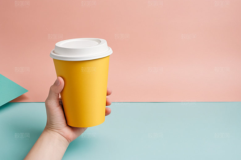 奶茶杯立体电商样机