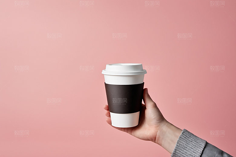 奶茶杯模型饮料杯样机