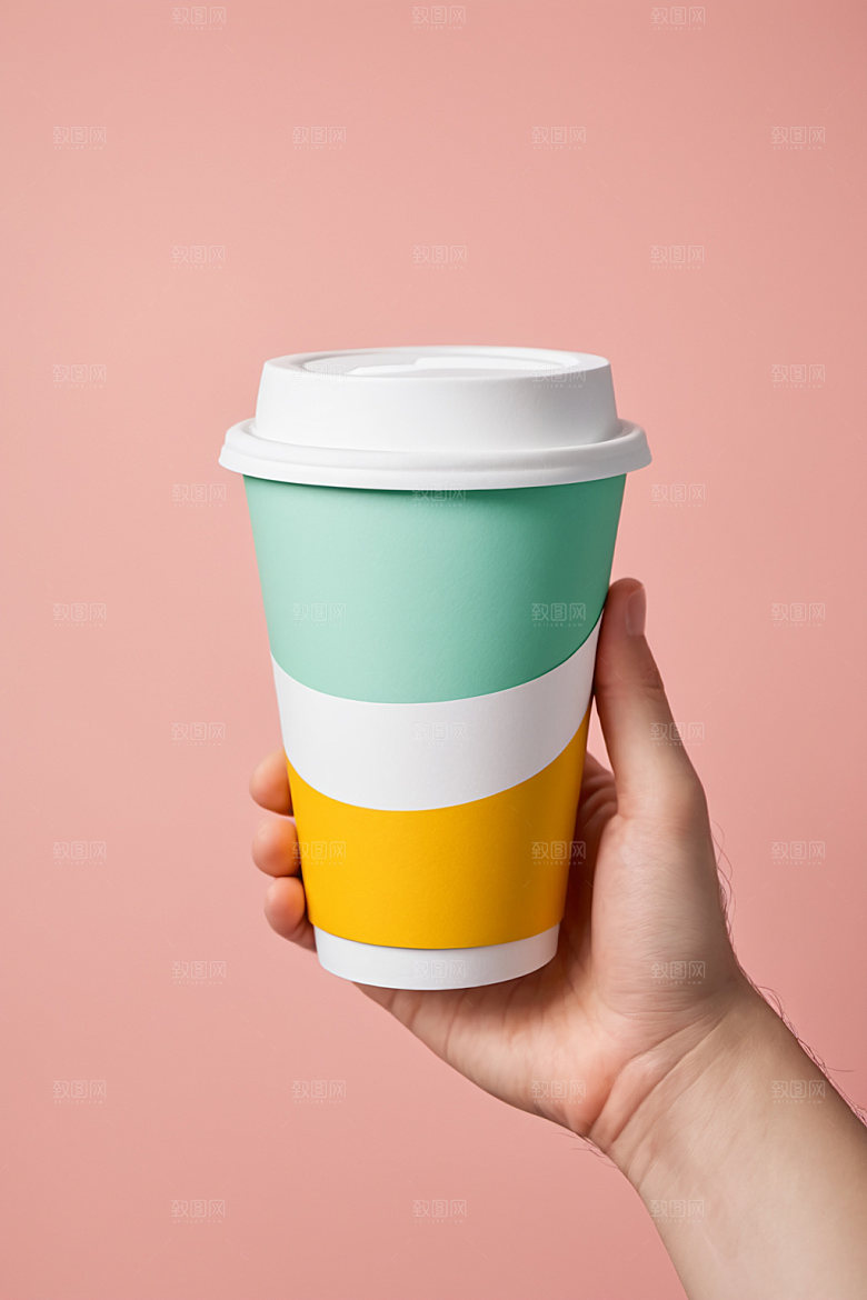 奶茶杯模型咖啡杯样机