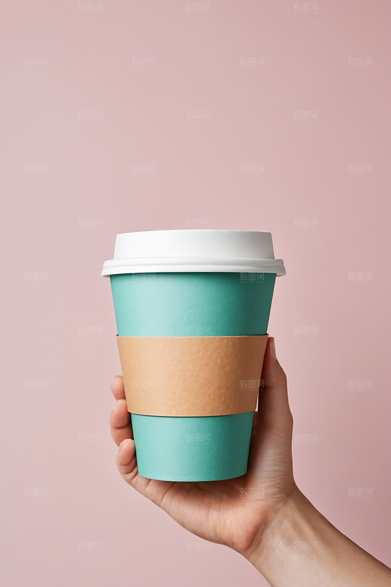 奶茶杯咖啡杯立体样机