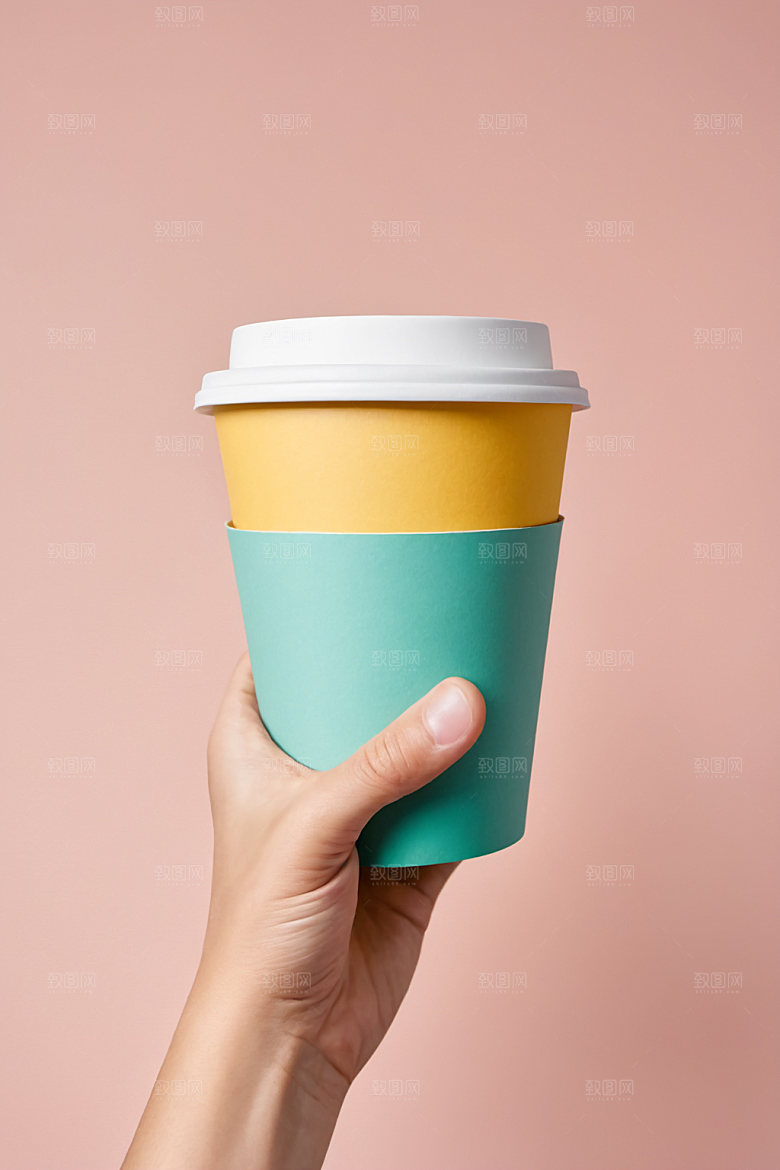 奶茶杯咖啡杯饮料杯样机
