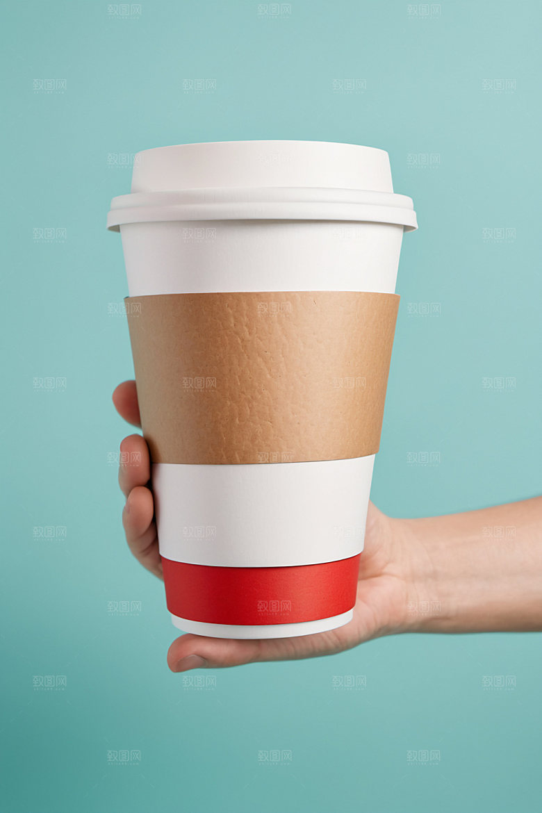 奶茶杯大气咖啡杯样机