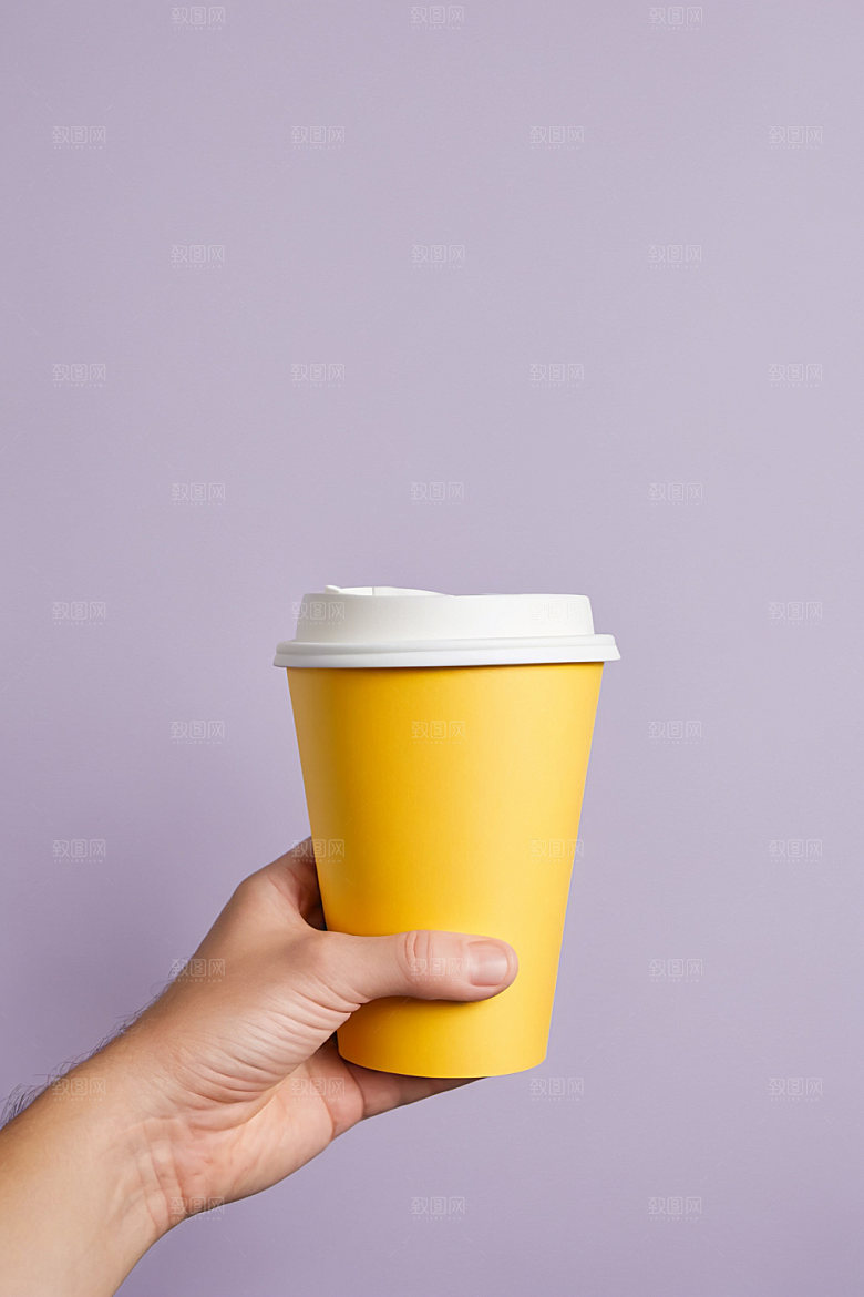 奶茶杯电商简洁样机