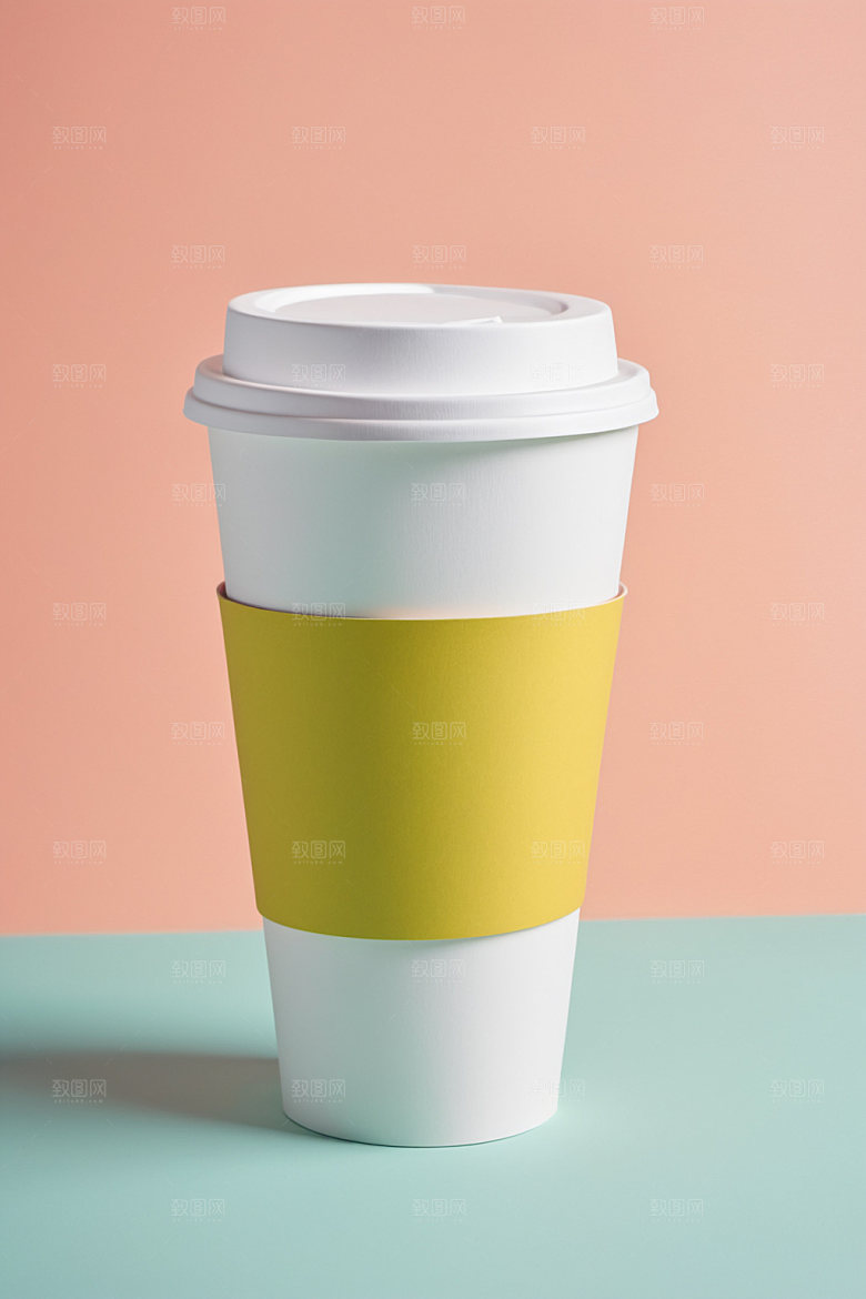 奶茶杯3D饮料杯样机