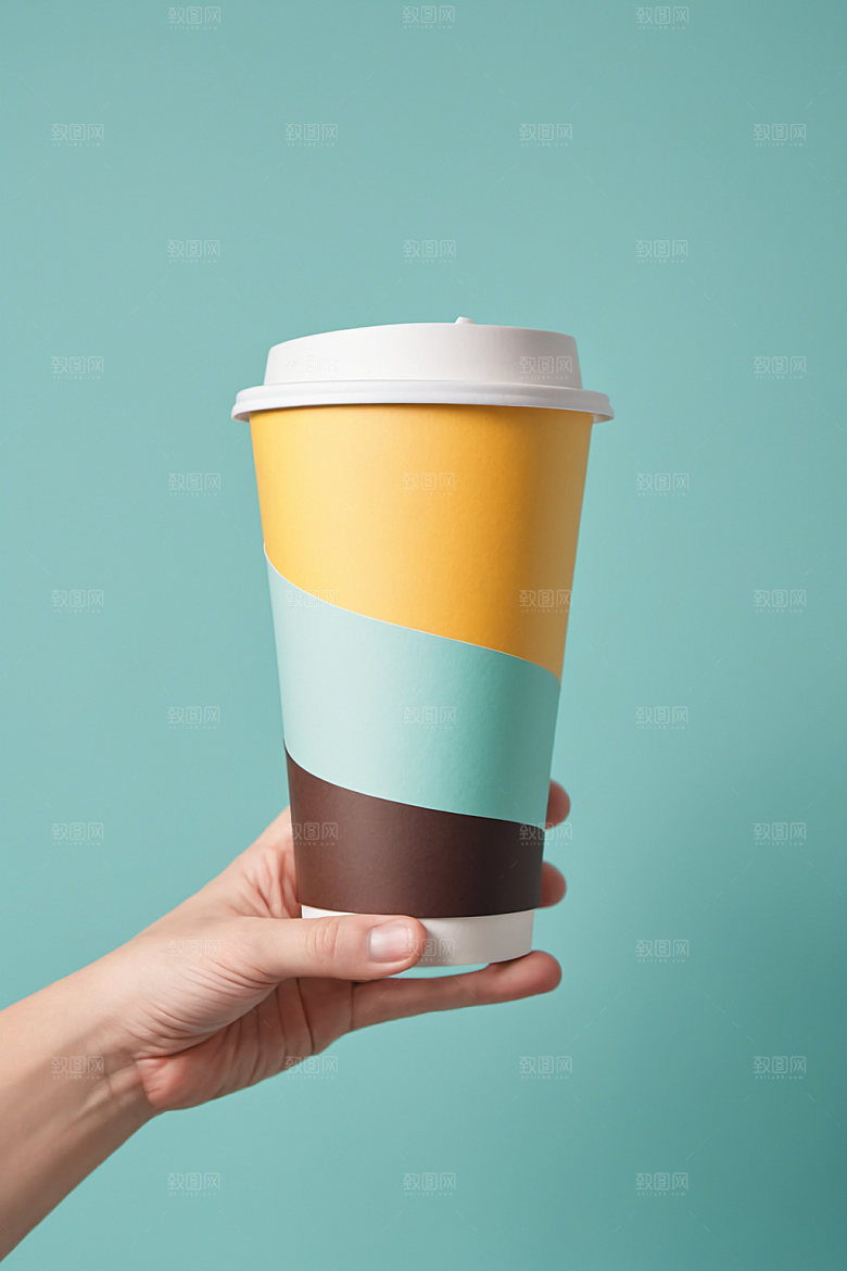 奶茶杯纸杯咖啡杯样机