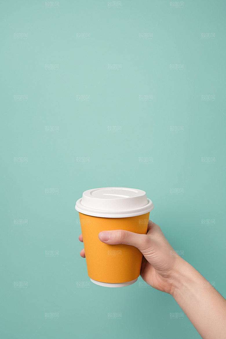 奶茶杯咖啡杯饮料杯样机