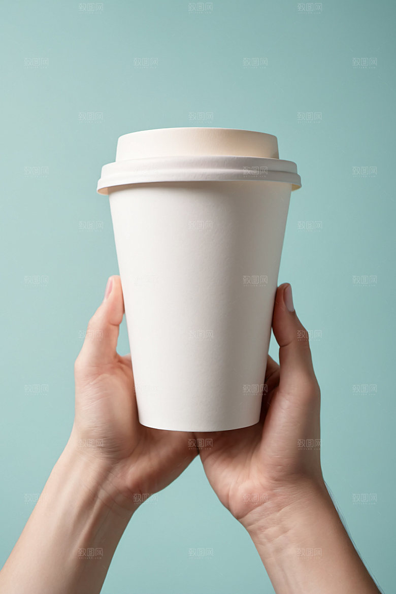 奶茶杯咖啡杯立体样机