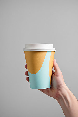 奶茶杯3D咖啡杯样机