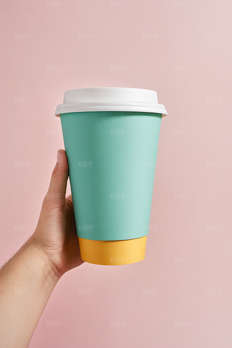 奶茶杯立体咖啡杯样机