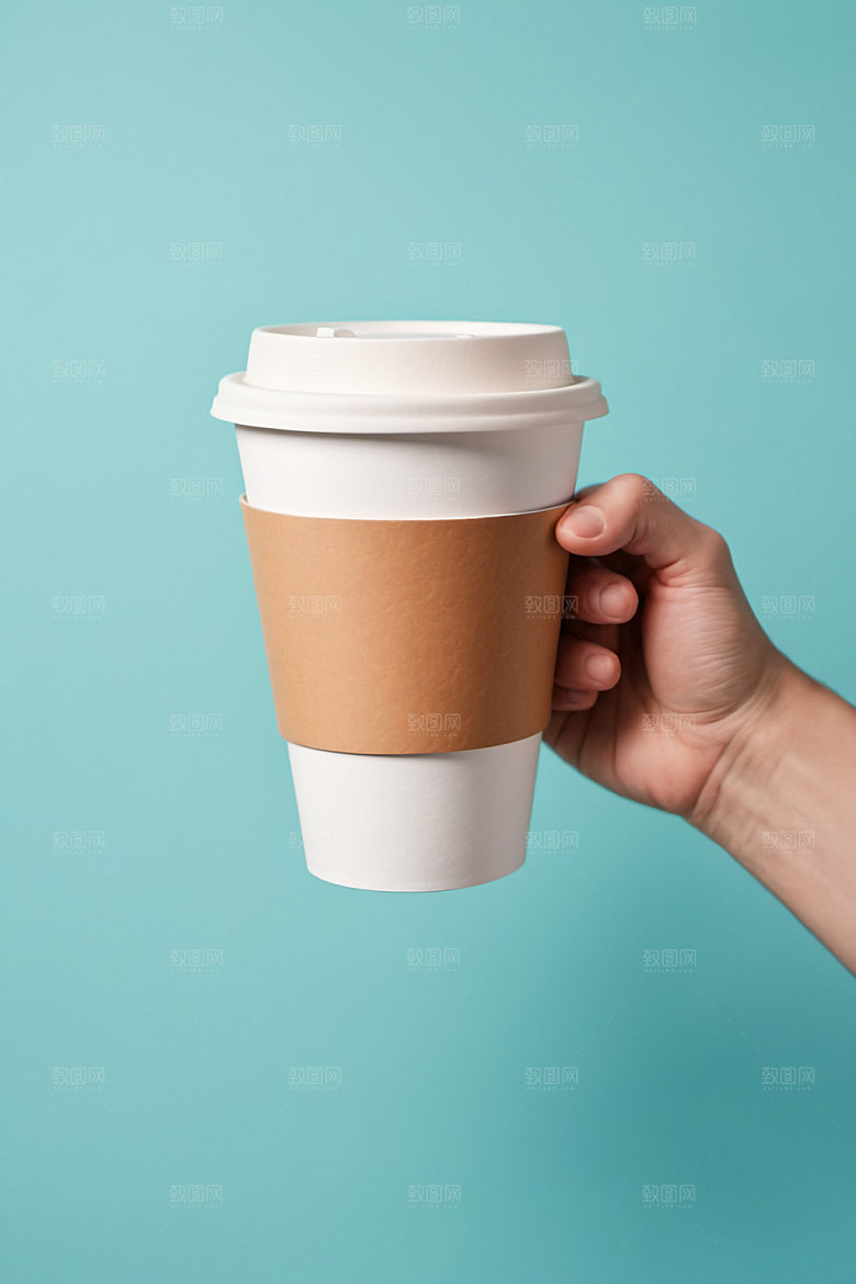 奶茶杯立体3D样机