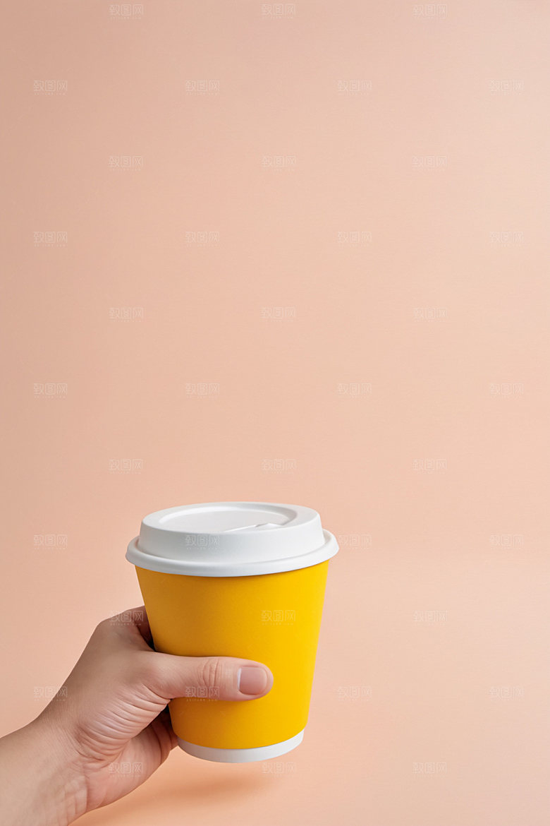 奶茶杯饮料杯电商样机