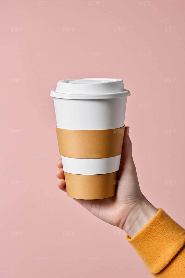 奶茶杯3D饮料杯样机