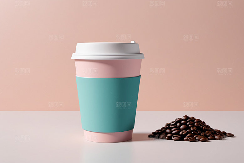 奶茶杯环保杯电商样机