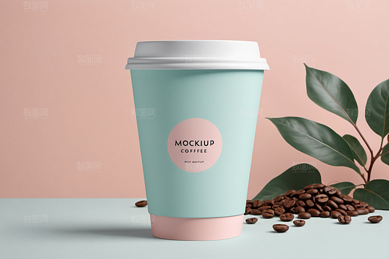 奶茶杯立体电商样机