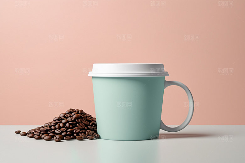 奶茶杯3D立体样机