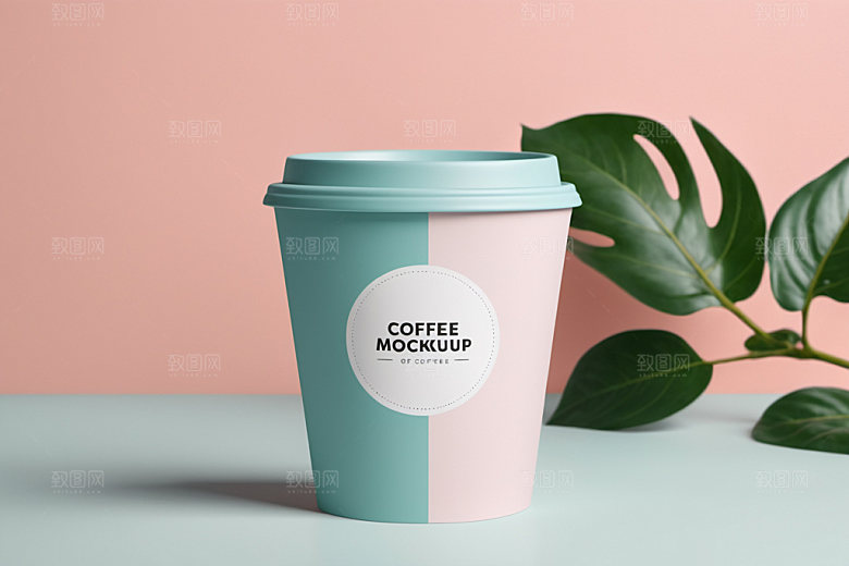 奶茶杯咖啡杯饮料杯样机