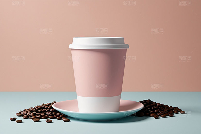 奶茶杯环保杯饮料杯样机