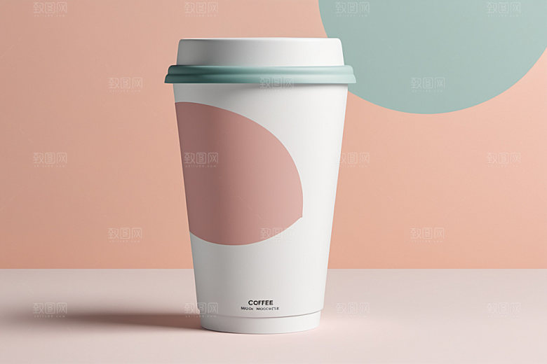 奶茶杯环保杯饮料杯样机