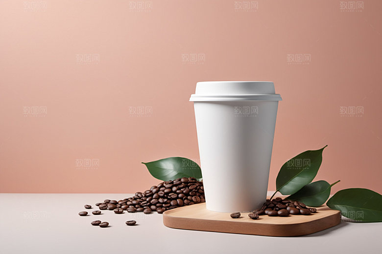 奶茶杯咖啡杯饮料杯样机