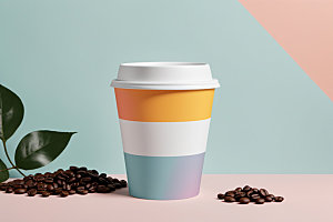 奶茶杯环保杯电商样机