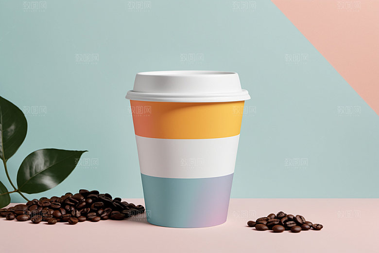 奶茶杯环保杯电商样机