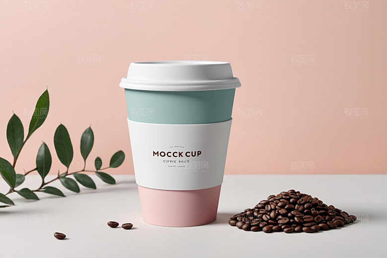 奶茶杯环保杯立体样机