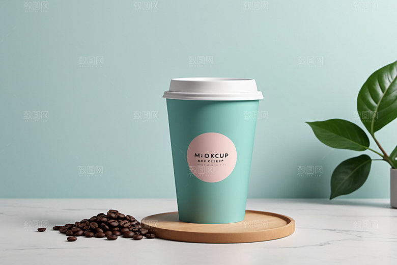 奶茶杯电商环保杯样机