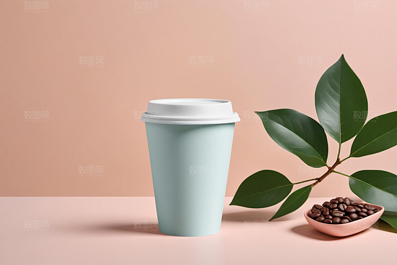 奶茶杯3D饮料杯样机