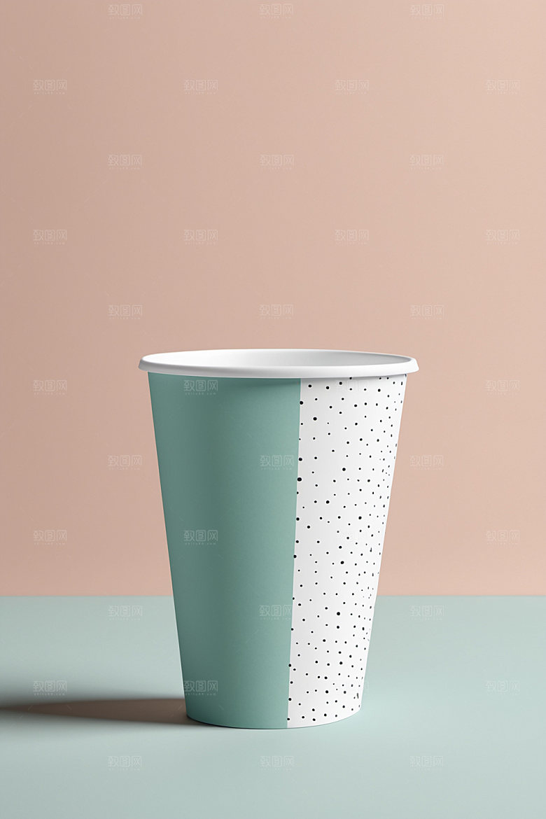 奶茶杯3D大气样机