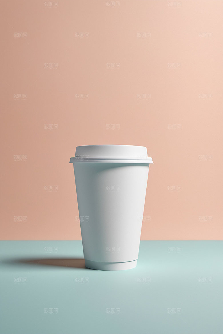 奶茶杯3D立体样机