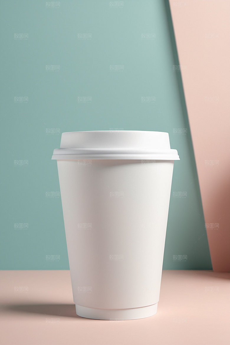 奶茶杯立体3D样机