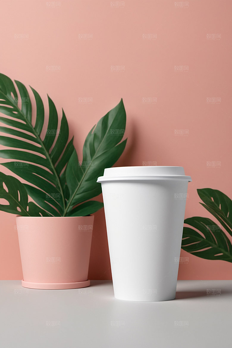 奶茶杯咖啡杯饮料杯样机