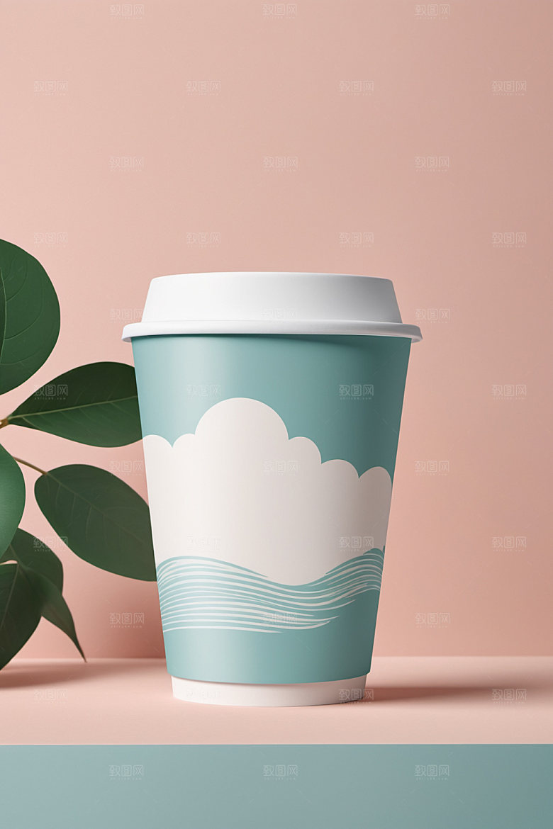 奶茶杯咖啡杯饮料杯样机