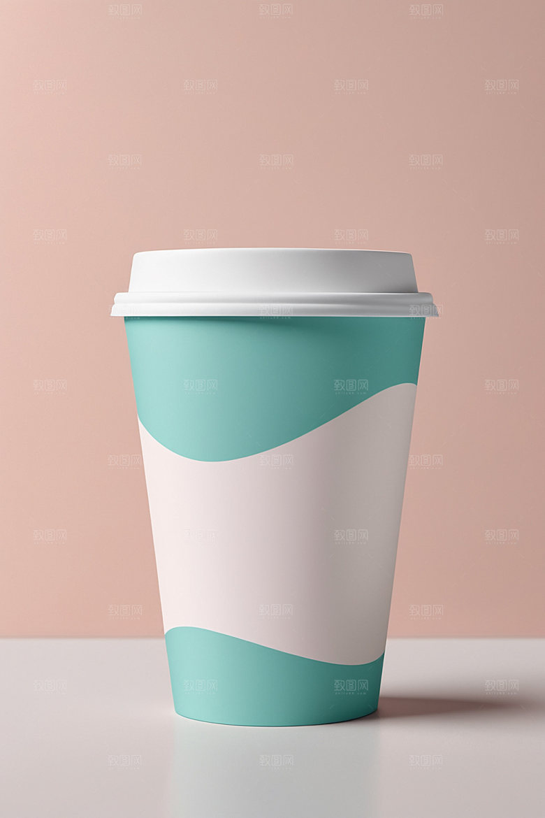奶茶杯环保杯饮料杯样机