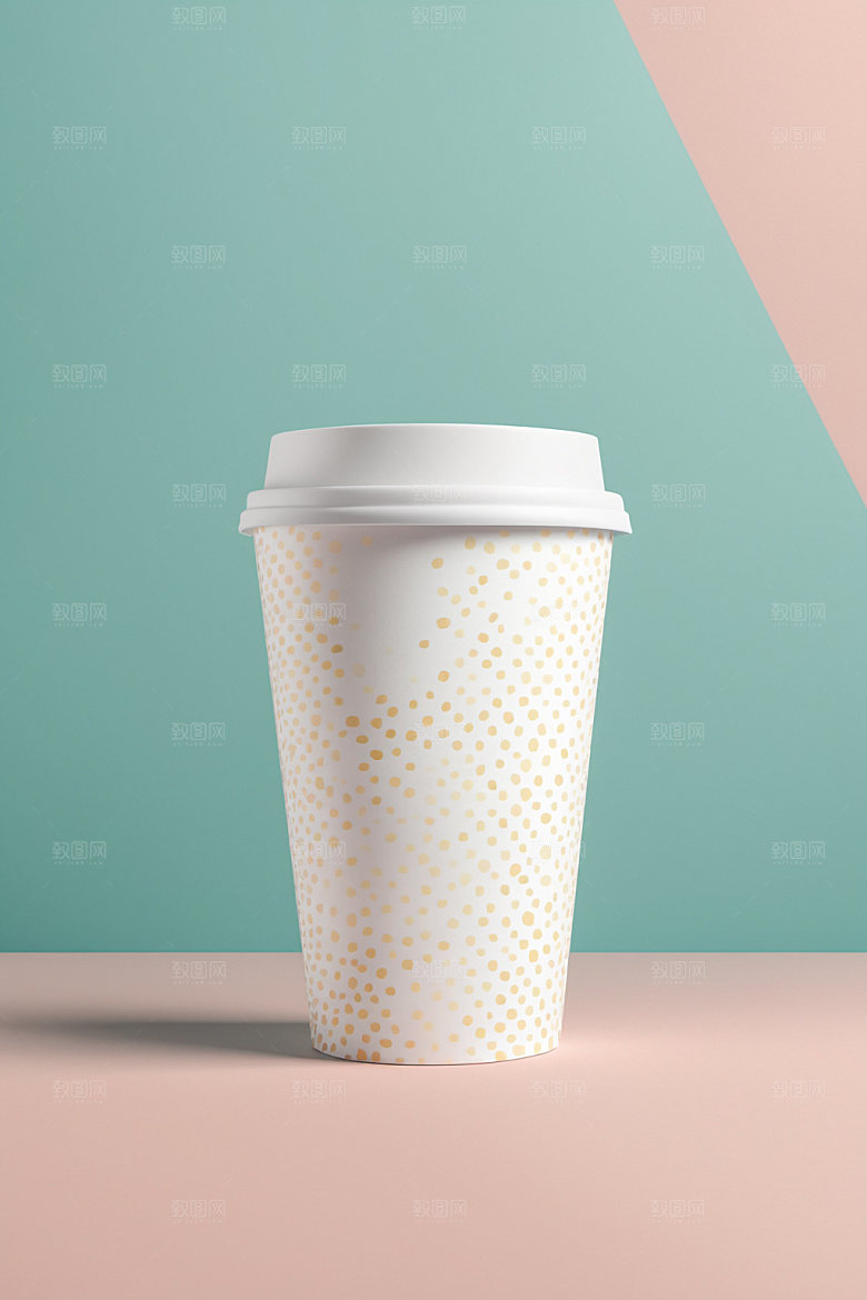 奶茶杯纸杯咖啡杯样机