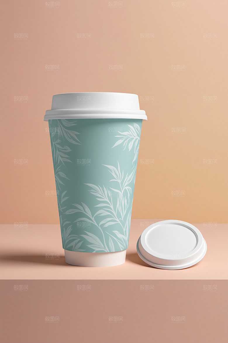 奶茶杯咖啡杯大气样机