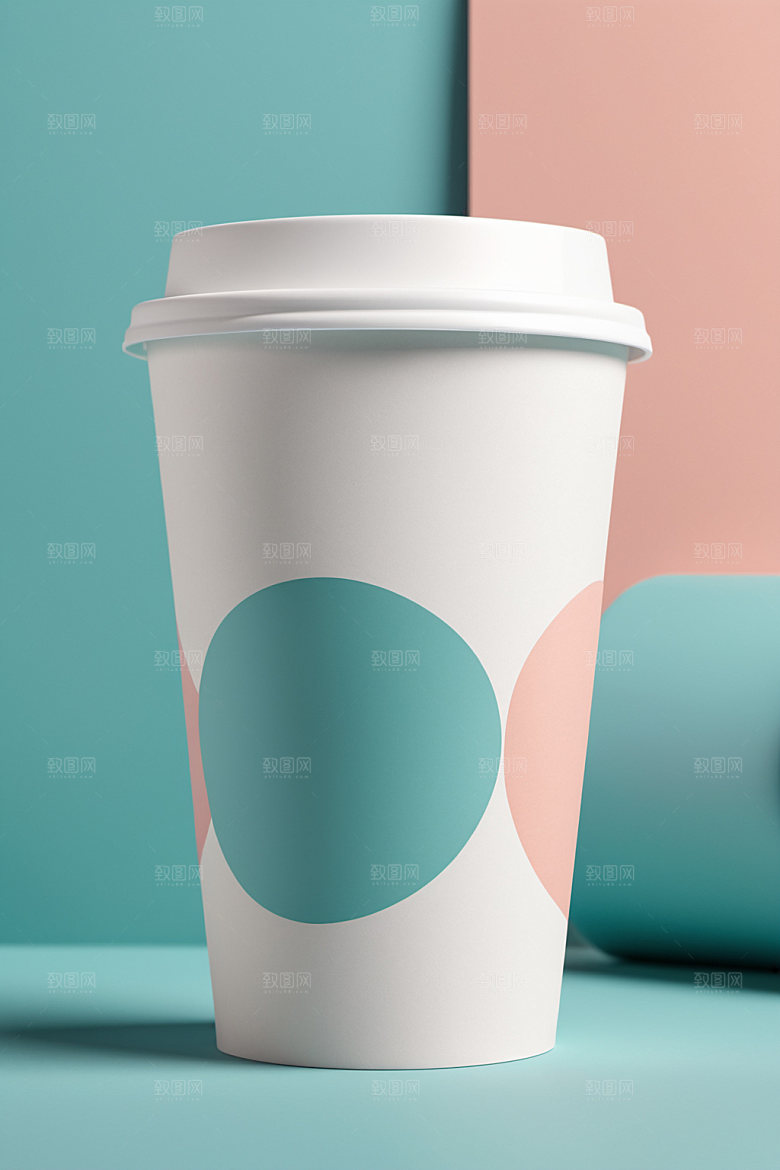 奶茶杯3D饮料杯样机
