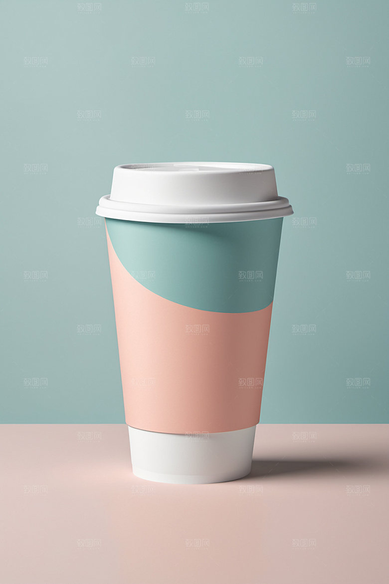 奶茶杯环保杯立体样机