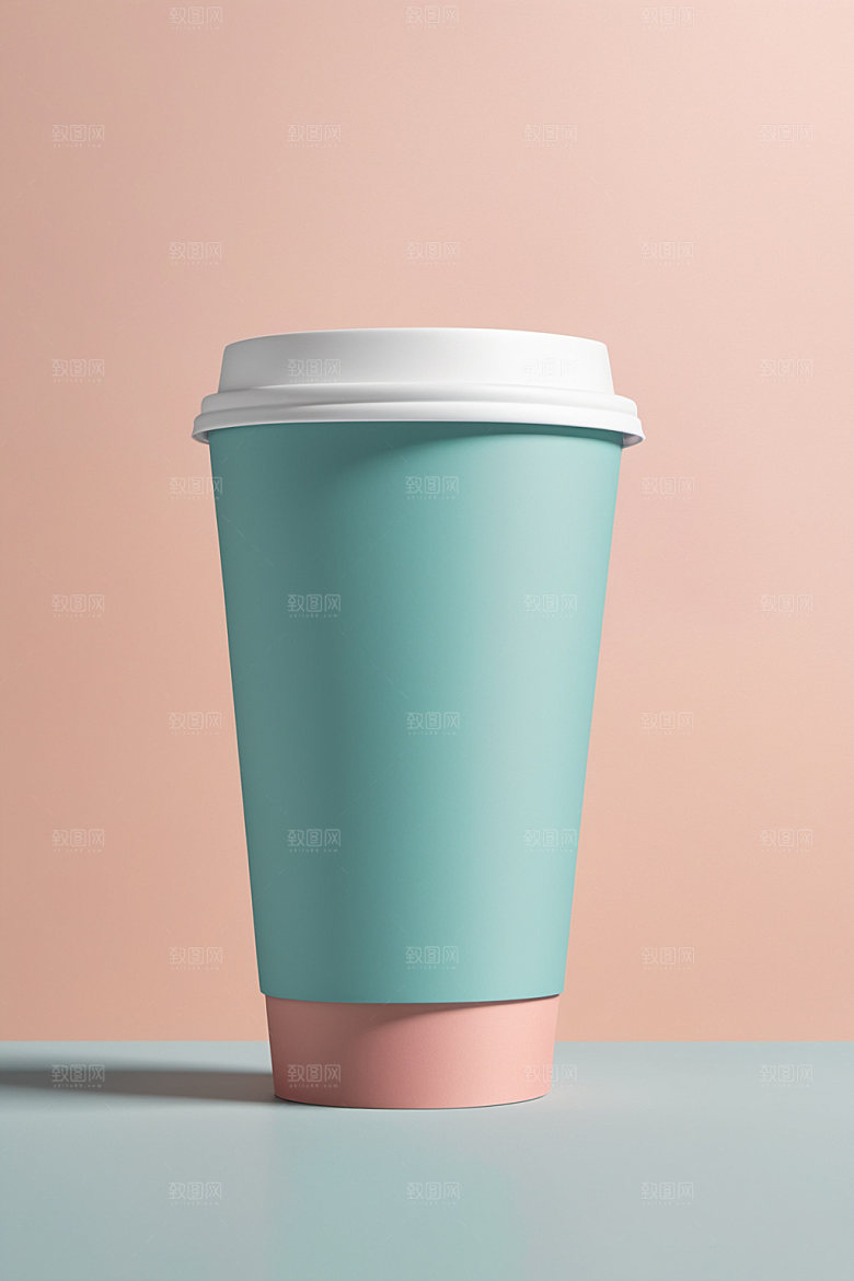 奶茶杯3D电商样机