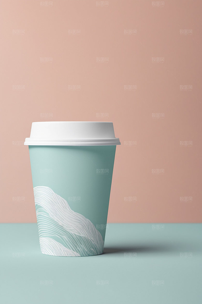 奶茶杯电商3D样机