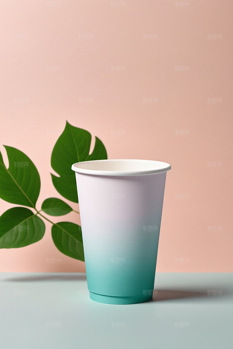 奶茶杯环保杯电商样机