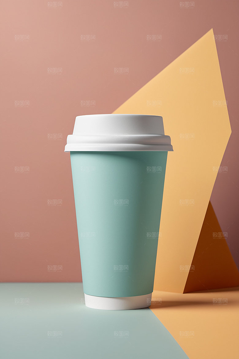 奶茶杯模型电商样机
