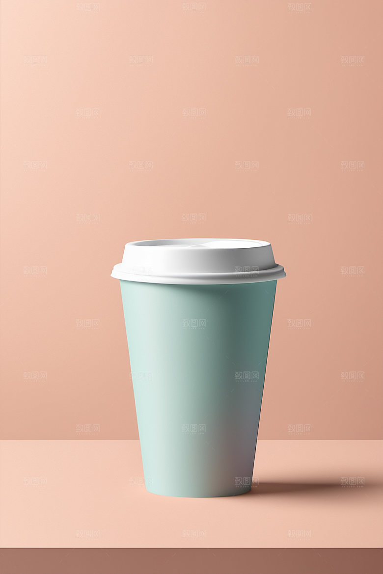 奶茶杯环保杯咖啡杯样机