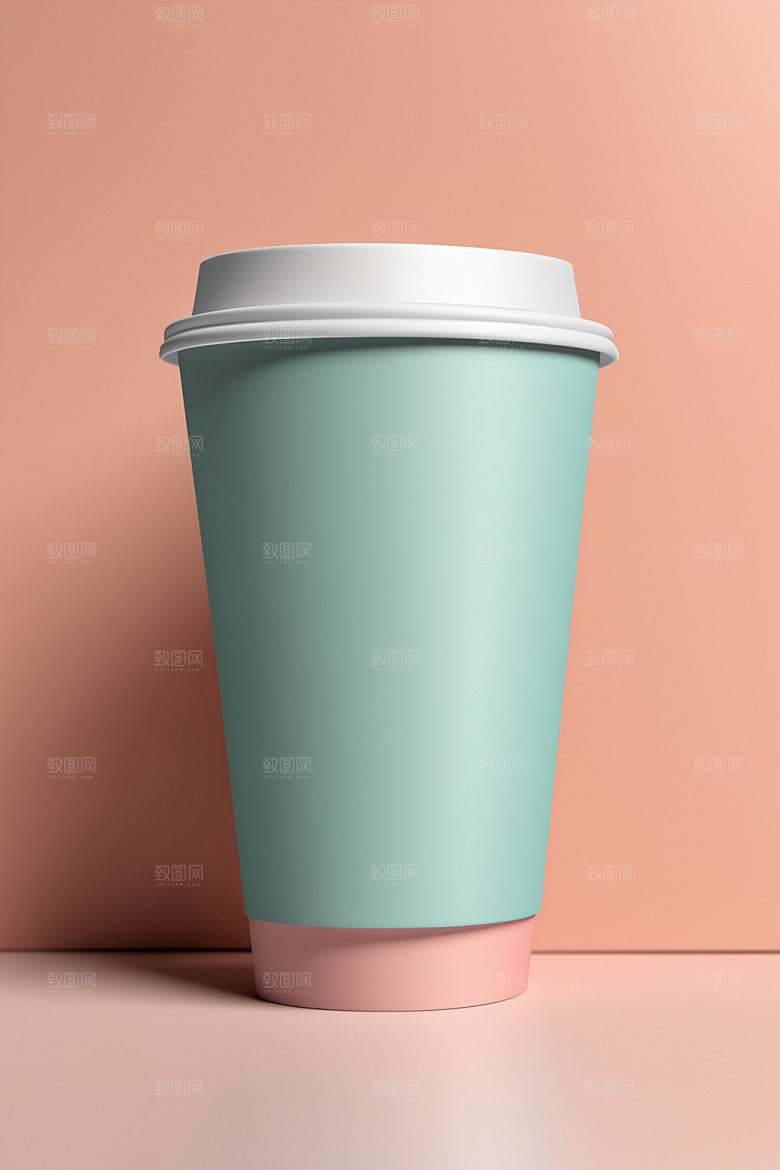 奶茶杯环保杯电商样机