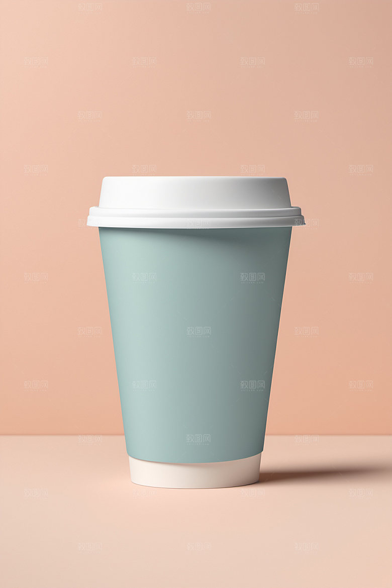 奶茶杯立体咖啡杯样机