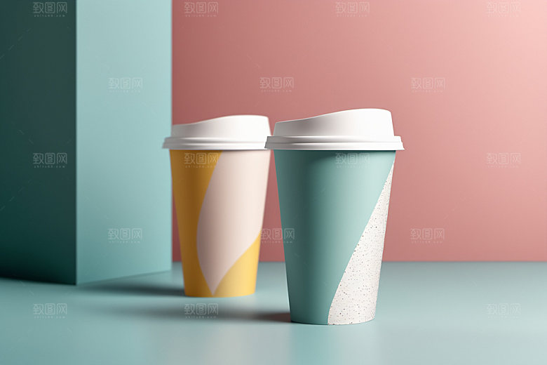 奶茶杯电商咖啡杯样机